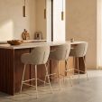 Tabouret de bar Kick Nolan - Taupe