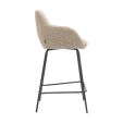Tabouret de bar Kick Nolan - Taupe