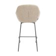 Tabouret de bar Kick Nolan - Taupe