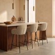 Tabouret de bar Kick Nolan - Taupe