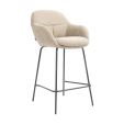 Tabouret de bar Kick Nolan - Taupe