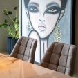 Tabouret de bar Kick Reza - Gris