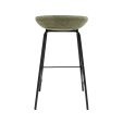 Tabouret de bar Kick Riga - 70cm - Vert