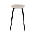 Tabouret de bar Kick Riga - 70cm - Champagne