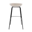 Tabouret de bar Kick Riga - 80cm - Champagne