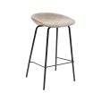 Tabouret de bar Kick Riga - 70cm - Taupe