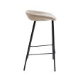 Tabouret de bar Kick Riga - 70cm - Taupe