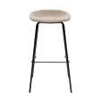 Tabouret de bar Kick Riga - 80cm - Taupe