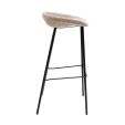 Tabouret de bar Kick Riga - 80cm - Taupe
