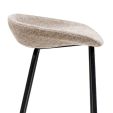 Tabouret de bar Kick Riga - 80cm - Taupe