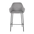 Tabouret de bar Kick Suus - Gris foncé