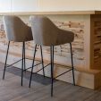 Tabouret de bar Kick Suus - Gris foncé