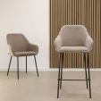 Tabouret de bar Kick Suus - Gris foncé