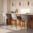 Tabouret de bar Kick Youri - Gris