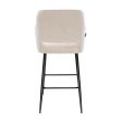 Tabouret de bar Kick Youri - Champagne