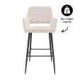 Tabouret de bar Kick Youri - Champagne