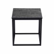 Table d'appoint Kick Anna 45x45 - Noir