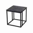 Table d'appoint Kick Anna 45x45 - Noir