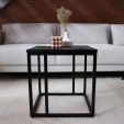 Table d'appoint Kick Anna 45x45 - Noir