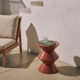 Kick table d'appoint Lotus - Rouge