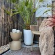 Kick table d'appoint Tess - Blanc