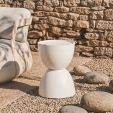 Kick table d'appoint Tess - Blanc