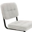 Chaise tubulaire Kick Yves - Blanc