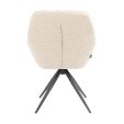 Chaise tournante Kick Abel - Champagne