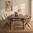 Chaise tournante Kick Abel - Champagne