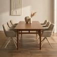 Chaise tournante Kick Abel - Taupe
