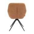 Chaise tournante Kick Abel - Terre