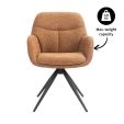 Chaise tournante Kick Abel - Terre