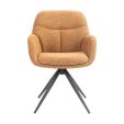 Chaise tournante Kick Abel - Terre