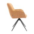 Chaise tournante Kick Abel - Terre