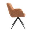 Chaise tournante Kick Abel - Terre