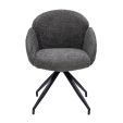 Chaise tournante Kick Aiko - Gris foncé