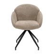 Chaise tournante Kick Aiko - Beige