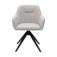Chaise tournante Kick Arne - Blanc