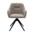Chaise tournante Kick Arne - Gris