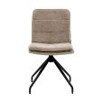 Chaise tournante Kick Aron - Taupe