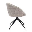 Chaise tournante Kick Ava - Taupe