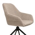 Chaise tournante Kick Jule - Beige