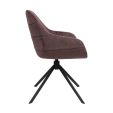 Chaise tournante Kick Jule - Violet