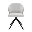 Chaise tournante Kick Liz - Gris