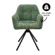 Chaise tournante Kick Luc - Vert