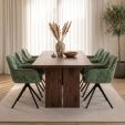 Chaise tournante Kick Luc - Vert