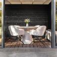 Chaise tournante Kick Matt - Champagne