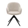 Chaise tournante Kick Matt - Champagne