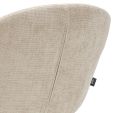 Chaise tournante Kick Matt - Champagne