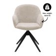 Chaise tournante Kick Matt - Champagne